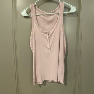 Pink aerie tank top